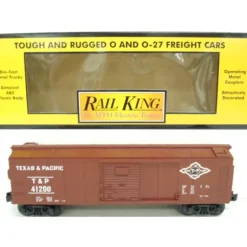 MTH 30-7413 O Texas and Pacific Boxcar #41200 - Model Train Junction: Quality Parts and Art Supplies