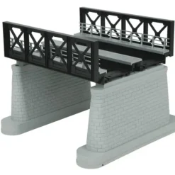 MTH 40-1112 O 2-Track Black Girder Bridge - Model Train Junction: Quality Parts and Art Supplies