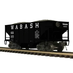 MTH 20-97244 O Wabash 2-Bay Fish Belly Hopper Car #31572 - Model Train Junction: Quality Parts and Art Supplies