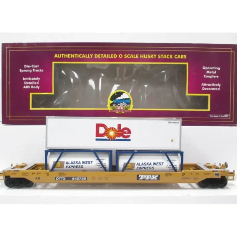 MTH 20-95073 OTTX Husky Stack Car #645735 - Model Train Junction: Quality Parts and Art Supplies