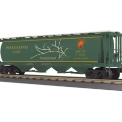 MTH 30-75375 PRR 4 Bay Cylindrical Hopper Car - Model Train Junction: Quality Parts and Art Supplies
