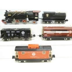 MTH 10-3035-1 PRR Tinplate 260E O Gauge Steam Freight Train Set w/PS2 - Model Train Junction: Quality Parts and Art Supplies