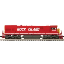 MTH 20-20075-1 Rock Island GE U30C Diesel Engine w/PS2 (Hi-Rail Wheels) #4589 - Model Train Junction: Quality Parts and Art Supplies