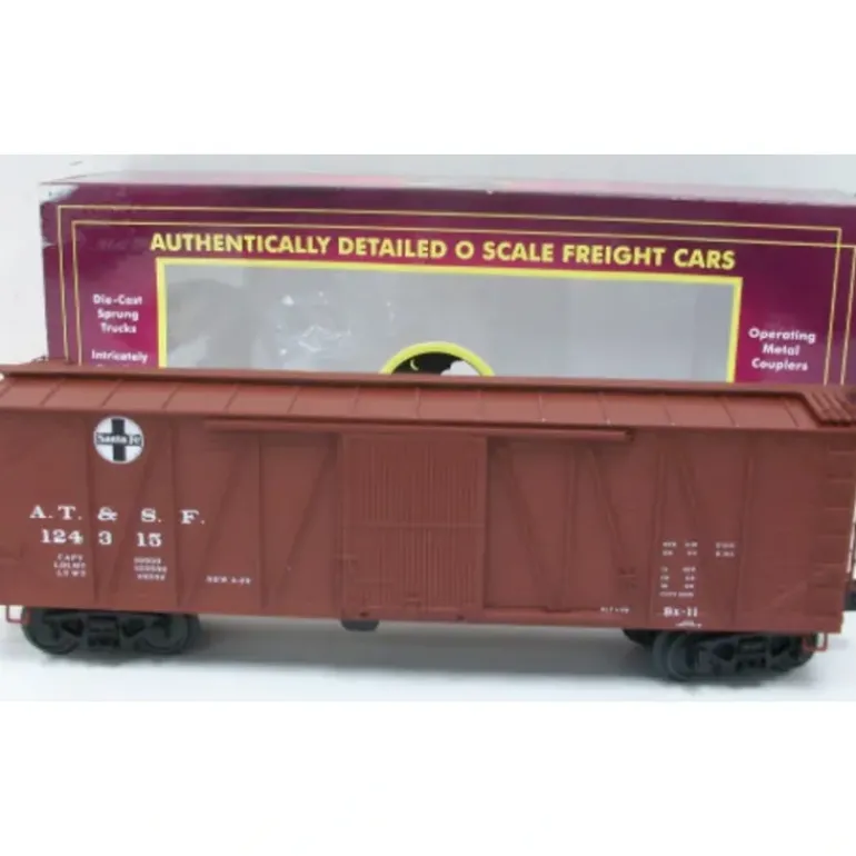 MTH 20-93390 Santa Fe 40 USRA Single Sheathed Box Car #124315 - Model Train Junction: Quality Parts and Art Supplies