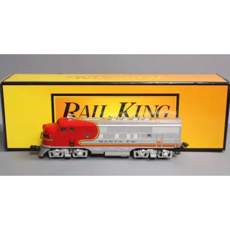 MTH 30-2921-3 Santa Fe F-3 A-Unit Non-Powered Diesel Engine #35C - Model Train Junction: Quality Parts and Art Supplies