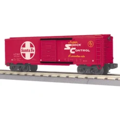 MTH 33-7421 Santa Fe Single Door Boxcar - Model Train Junction: Quality Parts and Art Supplies