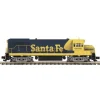 MTH 20-2966-1 Santa Fe U25B Diesel Engine w/PS 2.0 #6606 (Hi-Rail Wheels) - Model Train Junction: Quality Parts and Art Supplies