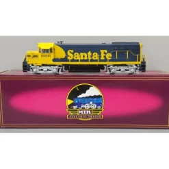 MTH 20-2966-2 Santa Fe U25B Diesel Engine w/PS2 #6606 (Scale Wheels) - Model Train Junction: Quality Parts and Art Supplies