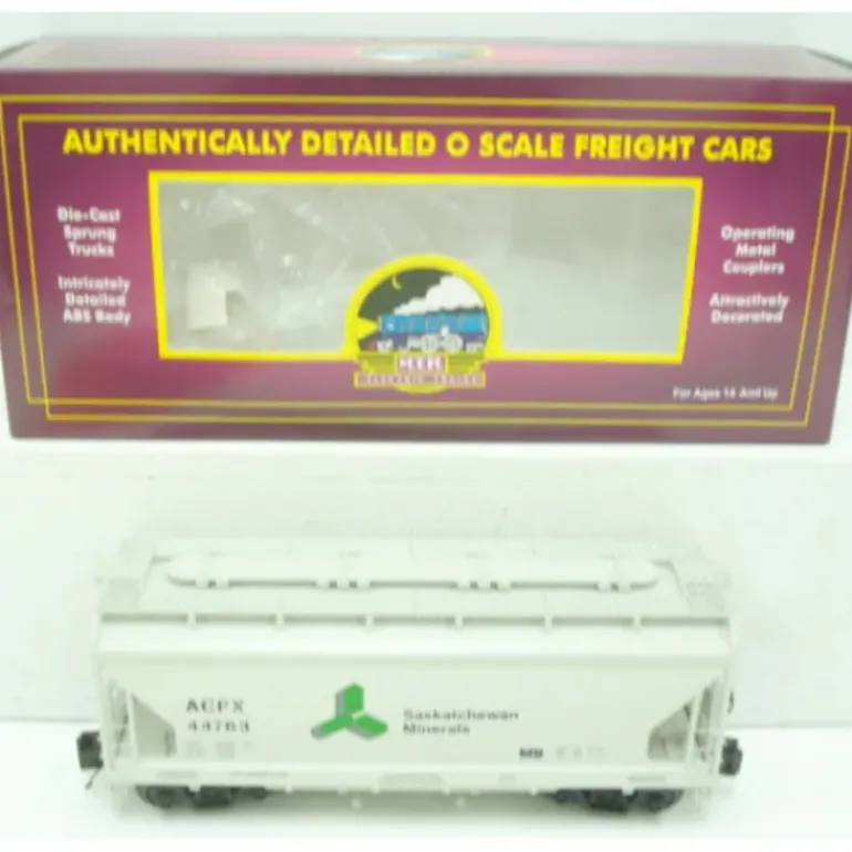 MTH 20-97670 Saskatchewan Minerals 2-Bay Hopper - Model Train Junction: Quality Parts and Art Supplies