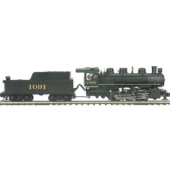 MTH 20-3268-1 Seaboard 0-6-0 USRA Steam Locomotive HiRail w/PS2 #1091 - Model Train Junction: Quality Parts and Art Supplies