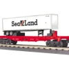 MTH 30-76356 Sealand Flat Car w/Trailer - Model Train Junction: Quality Parts and Art Supplies