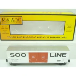 MTH 30-74526 SOO Line 50' Double Door Plugged Boxcar - Model Train Junction: Quality Parts and Art Supplies