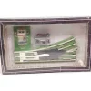 MTH 11-99075 Standard Gauge Tinplate Green 72 Inch Remote LH Switch - Model Train Junction: Quality Parts and Art Supplies