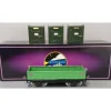 MTH 10-1074 Std Gauge Tinplate Green 212 Gondola w/ Cannisters - Model Train Junction: Quality Parts and Art Supplies