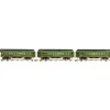 MTH 11-40009 Std. Gauge Two-Tone Green Tinplate State Set (Set of 3) - Model Train Junction: Quality Parts and Art Supplies