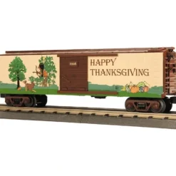 MTH 30-74495 Thanksgiving Boxcar - Model Train Junction: Quality Parts and Art Supplies