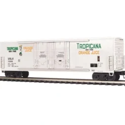 MTH 20-93487 Tropicanna 50' Double Door Plugged Boxcar - Model Train Junction: Quality Parts and Art Supplies