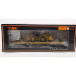 MTH 80-98015 TTX HO Scale 60' Wood Deck Flat Car w/950G Wheel Loader - Model Train Junction: Quality Parts and Art Supplies