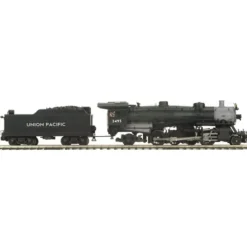 MTH 20-3288-1 UP 2-8-2 USRA Lt Mikado Steam Locomotive HiRail w/PS2. #2495 - Model Train Junction: Quality Parts and Art Supplies