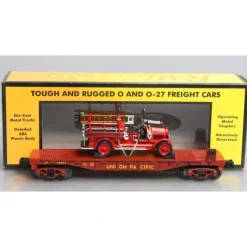 MTH 30-76403 UP Flat Car w/'23 Maxim C1 Fire Truck - Model Train Junction: Quality Parts and Art Supplies