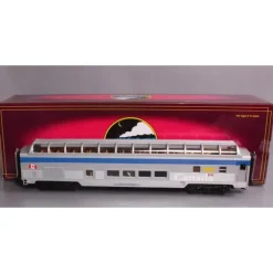 MTH 20-67118 VIA 70' ABS Full Length Vista Dome Passenger Car (Smooth) - Model Train Junction: Quality Parts and Art Supplies