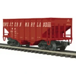 MTH 20-97212 Western Maryland 2-Bay Fish Belly Hopper Car - Model Train Junction: Quality Parts and Art Supplies