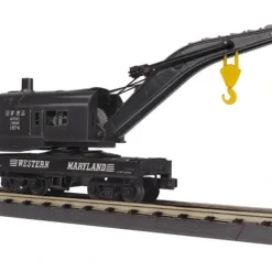 MTH 30-79289 Western Maryland Crane Car - Model Train Junction: Quality Parts and Art Supplies