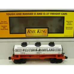 MTH 30-73256 Western Maryland 3-Dome Tank Car - Model Train Junction: Quality Parts and Art Supplies