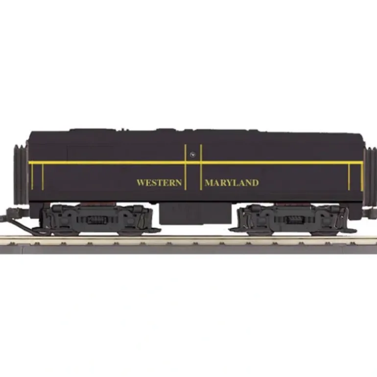 MTH 30-2475-3 Western Maryland FA-2 B-Unit Non-Powered Diesel Engine #453 - Model Train Junction: Quality Parts and Art Supplies