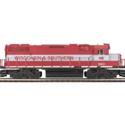 MTH 20-2860-3 Wisconsin & Southern GP38-2 Non-Powered Diesel Engine #3807 - Model Train Junction: Quality Parts and Art Supplies