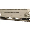 MTH 20-97657 Wisconsin & Southern Centerflow Hopper #501112 - Model Train Junction: Quality Parts and Art Supplies