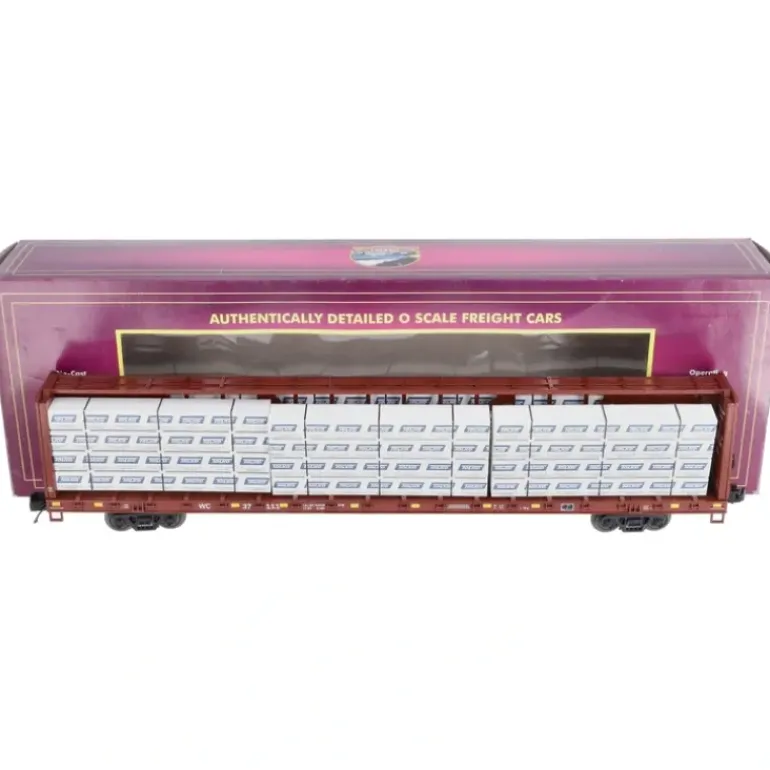 MTH 20-98777 Wisconsin Central Center Beam Flatcar w/Lumber Load #37111 - Model Train Junction: Quality Parts and Art Supplies