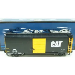 MTH 20-80007F G Scale Caterpillar DAP 40 Foot Boxcar - Model Train Junction: Quality Parts and Art Supplies