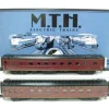 MTH 20-80007H O NS 70' Streamlined Slpr/Slpr Smooth Sided 2-Car Passenger Set - Model Train Junction: Quality Parts and Art Supplies