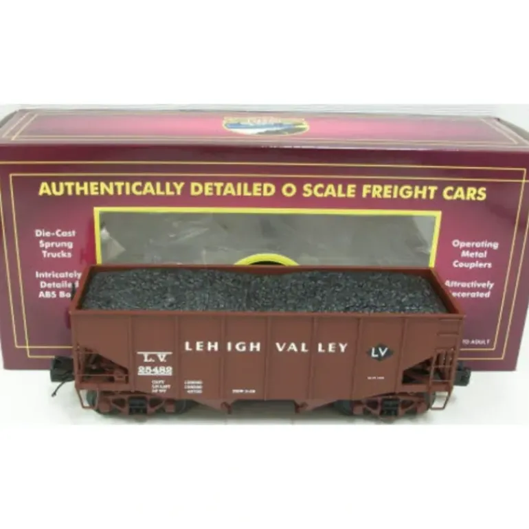 MTH 20-97210O Gauge Lehigh Valley 2-Bay Fish Belly Hopper Car #25478 - Model Train Junction: Quality Parts and Art Supplies