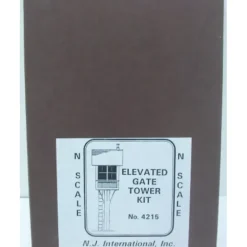 NJ International 4215 N Scale Elevated Gate Tower Kit - Model Train Junction: Quality Parts and Art Supplies