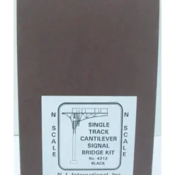 NJ International 4212 N SingleCantilever SignalBridge Kit - Model Train Junction: Quality Parts and Art Supplies