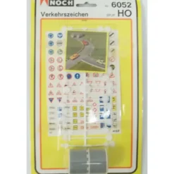 Noch 6052 HO Scale Road Tape and Signs Kit - Model Train Junction: Quality Parts and Art Supplies