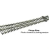 Peco SL-E88 HO/OO Code 100 12 60" Large Radius Right Hand Switch Turnout - Model Train Junction: Quality Parts and Art Supplies