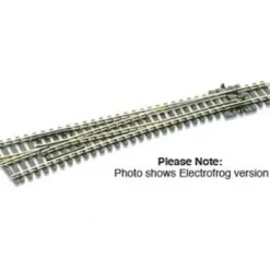 Peco SL-E389 N Code 80 8 36" Radius Left Hand Switch Turnout - Model Train Junction: Quality Parts and Art Supplies