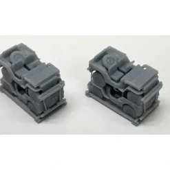 Phoenix Precision Models 31633 HO Double Stacked Jeep Flatcar Load (Pack of 2) - Model Train Junction: Quality Parts and Art Supplies