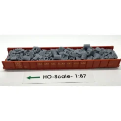 Phoenix Precision Models 31622 HO LifeLike 52'6' Gondola Scrap Load - Model Train Junction: Quality Parts and Art Supplies
