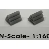 Phoenix Precision Models 30606 N 2 x 10 Concrete Pipe Stack (Pack of 2) - Model Train Junction: Quality Parts and Art Supplies