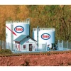 Piko 62037 G ESSO Tank Depot Office Building Kit - Model Train Junction: Quality Parts and Art Supplies