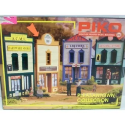 Piko 62237 G Leather Good & Boots Building Kit - Model Train Junction: Quality Parts and Art Supplies