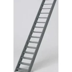 Plastruct 90449 1:16 2-3/32" x 1/2" x 13/16" ABS 2'-6" Stair - Model Train Junction: Quality Parts and Art Supplies