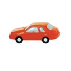 Plastruct 93643 O Polyethylene Plastic Shadow Automobiles (Pack of 2) - Model Train Junction: Quality Parts and Art Supplies