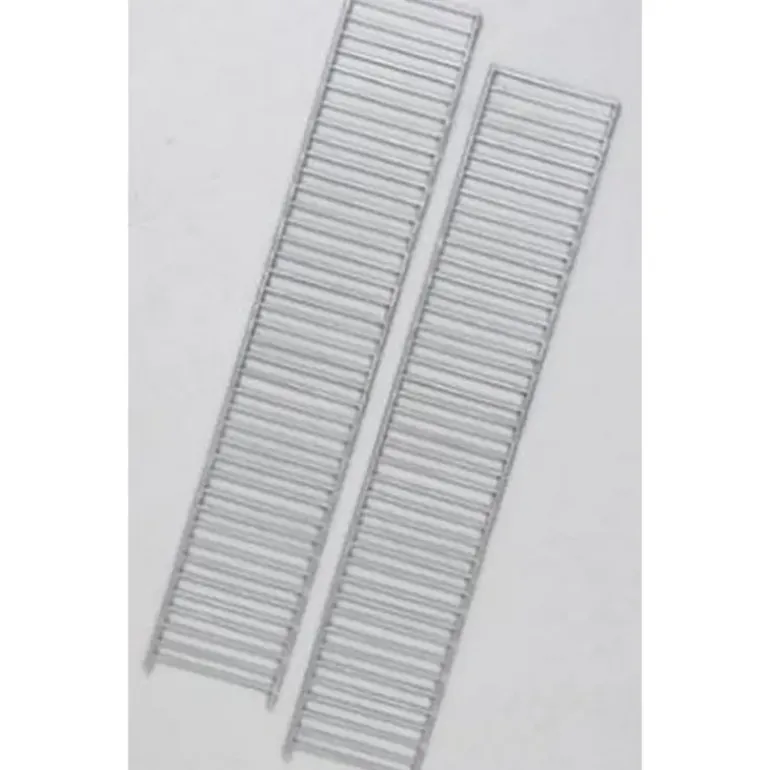Plastruct 90497 3/16" x 6-1/2" x 1-7/32" Vertical Railing (Pack of 2) - Model Train Junction: Quality Parts and Art Supplies