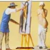 Preiser 45095 G Artist With Nude Model Figures - Model Train Junction: Quality Parts and Art Supplies