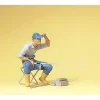 Preiser 45503 G Fisherman Figure with Accessories - Model Train Junction: Quality Parts and Art Supplies